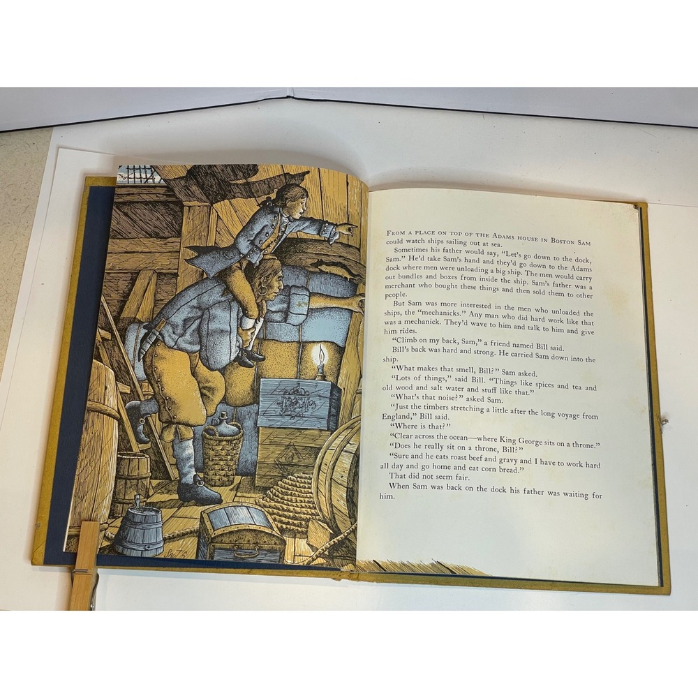 Sam Adams The Boy Who Became Father of the American Revolution Vintage Hardcover - Picture 11 of 14